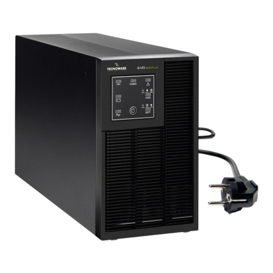 Tecnoware EVO DSP PLUS 800 PF 0.9 User Manual