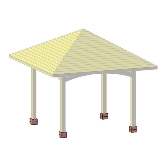 Forever Redwood THE LORETO PAVILION Assembly Instructions Manual