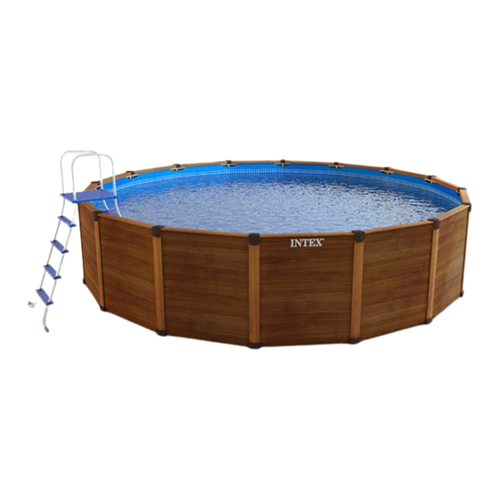 Intex Sequoia Spirit 16'8" x 49" Owner's Manual