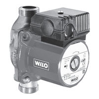 Wilo Wilo-Star-Z 25/2 DM Installation And Maintenance Instructions Manual