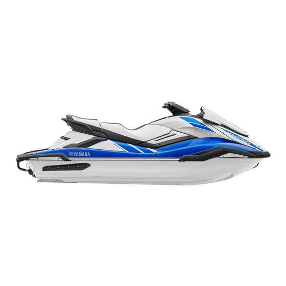 Yamaha FX Cruiser High Output Service Manual