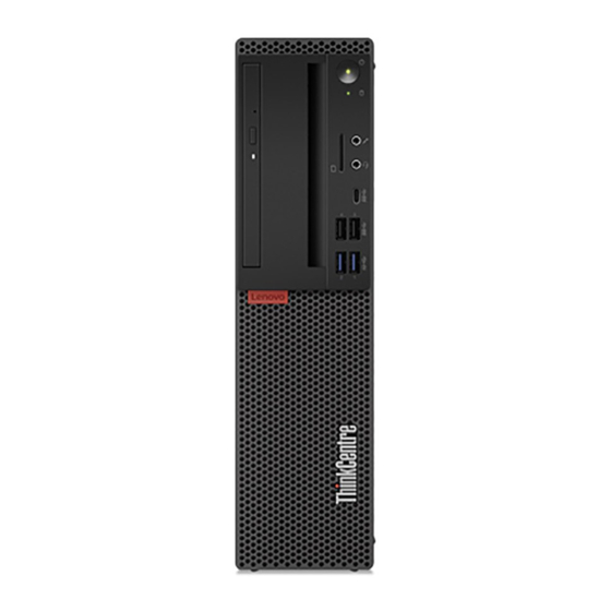 Lenovo ThinkCentre M720s 10U7 User Manual And Hardware Maintenance Manual