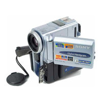 Sony Digital Handycam DCR-PC8E Operating Instructions Manual