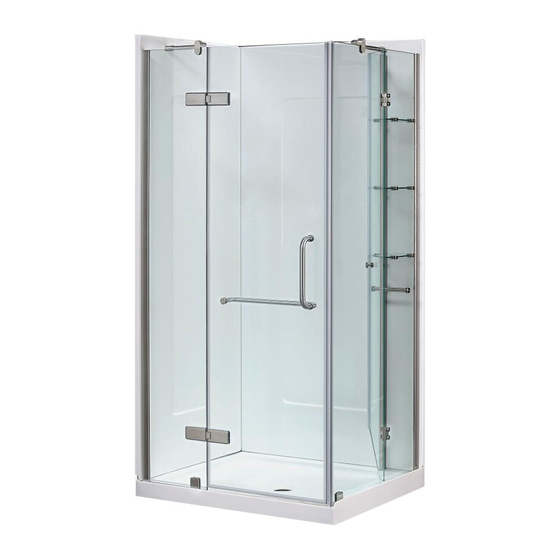 OVE SAVANNAH 658783 Shower Enclosure Manuals