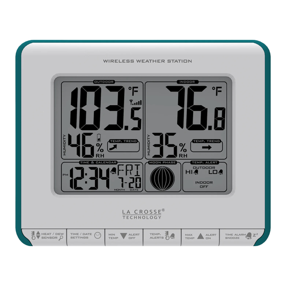 La Crosse 308-1711BLV2 Quick Start Manual