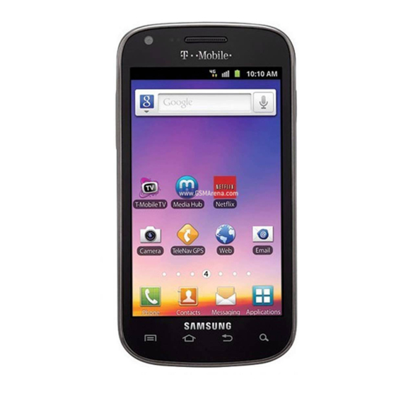 Samsung Galaxy S Blaze 4G Instructions