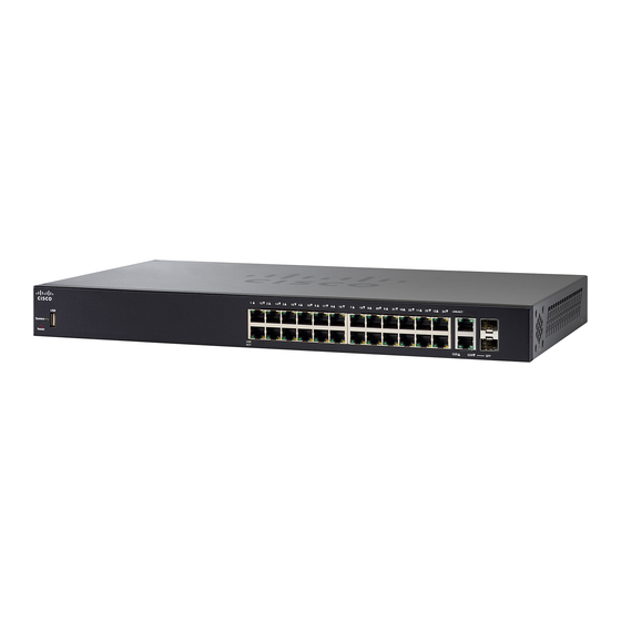 Cisco SF250-24 Quick Start Manual