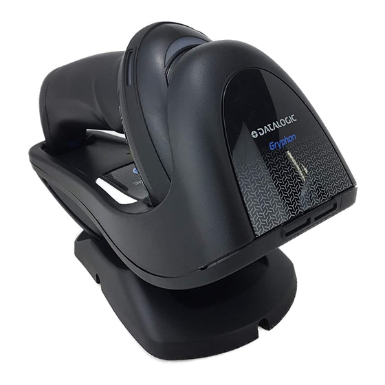 Datalogic Gryphon GM4500 Series Quick Reference Manual