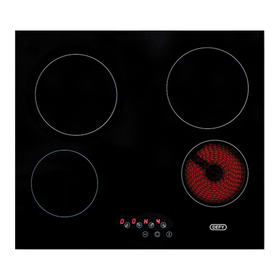Defy DHD406 Instruction Manual