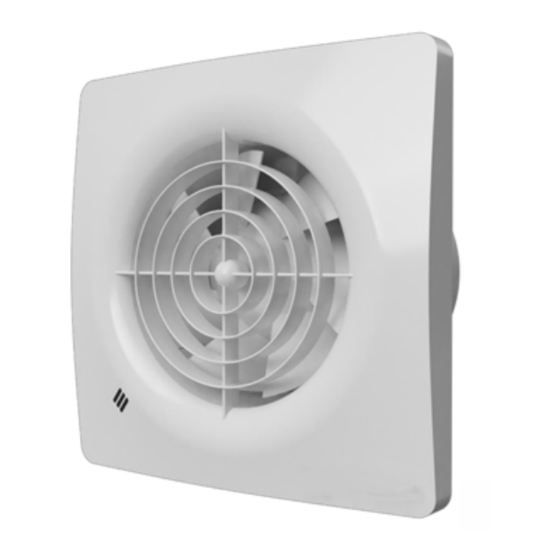 Vent-Axia SUPRA 100 B Installation And Wiring Instructions