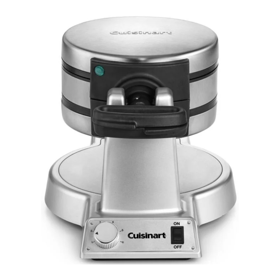 Cuisinart WAFF20 Series Double Belgian Waffle Maker Manual ManualsLib