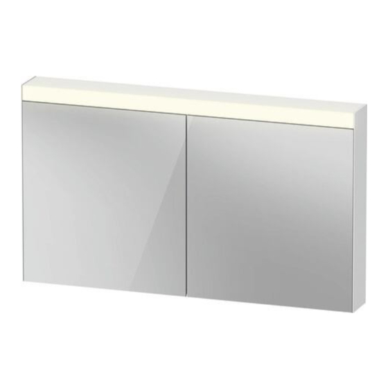 DURAVIT LM 7874 Mounting Instructions
