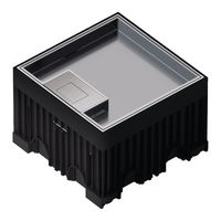 Hager UDKQ02E Series Mounting Instructions