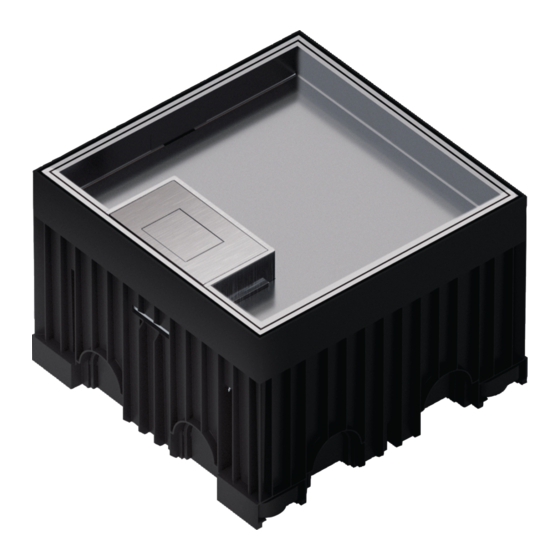 hager UDKQ02E Series Mounting Instructions