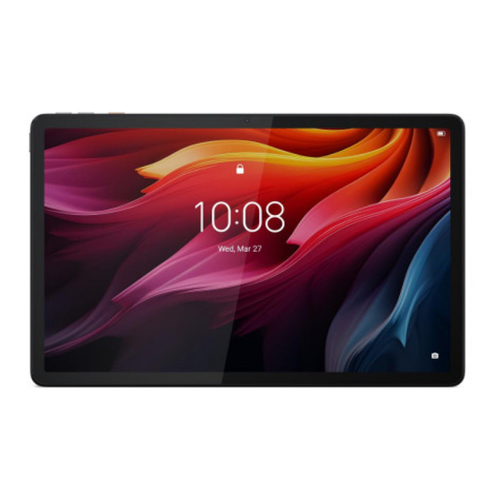 Lenovo K11 Plus Quick Start Manual