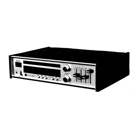 Sharp SA-603HA Service Manual