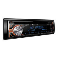 Pioneer DEH-X56HD Owner's Manual