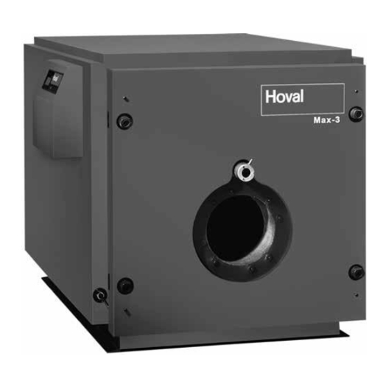 Hoval Max-3 plus Series Technical Information And Assembly Instructions