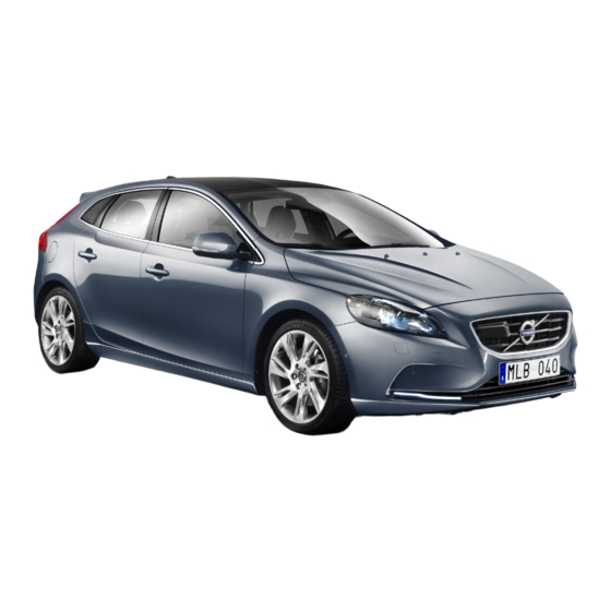 Volvo V40 Owner's Manual