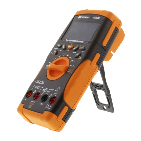 Keysight Technologies U1253B Quick Start Manual