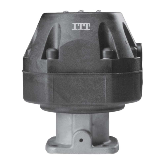 ITT Advantage 2.0 Installation And Operation Manual