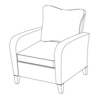 Canvas BRETON ARM CHAIR 088-2184-2 Assembly Instructions Manual
