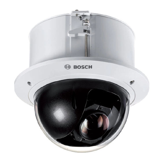 Bosch AUTODOME IP starlight 7000i User Manual