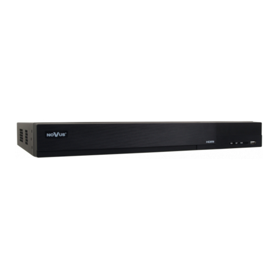 Novus NVR-6316P16-H2 User Manual