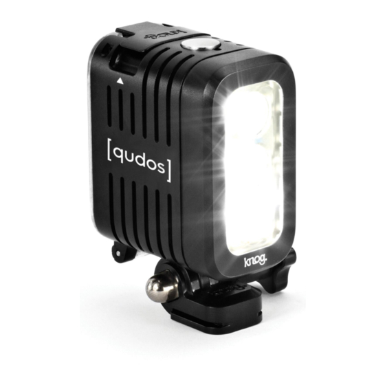 Knog qudos Action Light Quick Start Manual