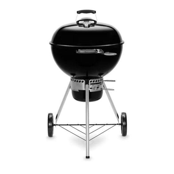 Weber MASTER-TOUCH E-5750 Owner's Manual