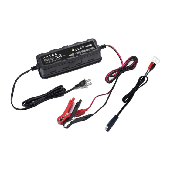 AXTRA AX-BC36 Car Battery Charger Manuals