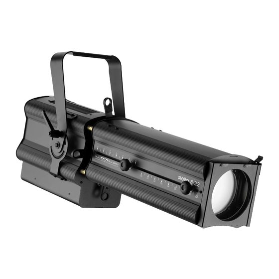 LDR Stella 8/22 W 3200K Operating Instructions Manual