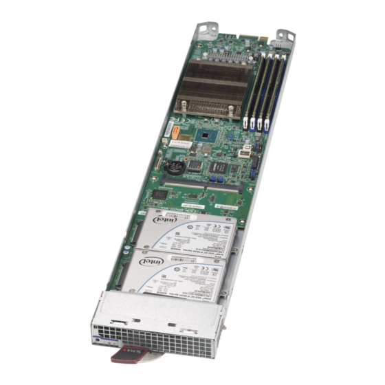 Supermicro MicroBlade 6119M-T2N User Manual