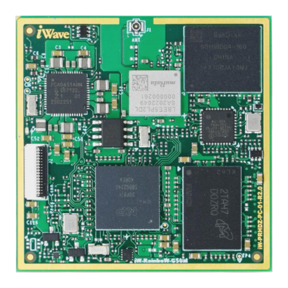iWave iW-RainboW-G50M i.MX 93 Hardware User's Manual