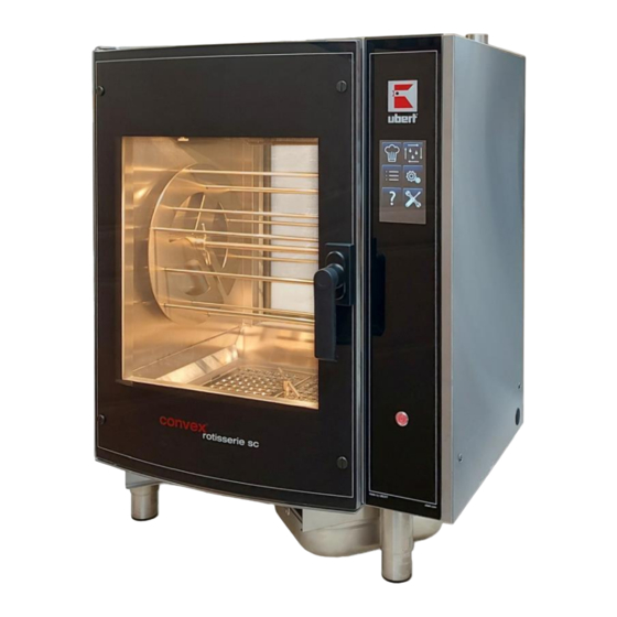 Ubert CONVEX RT6 CC Series Operating Manual