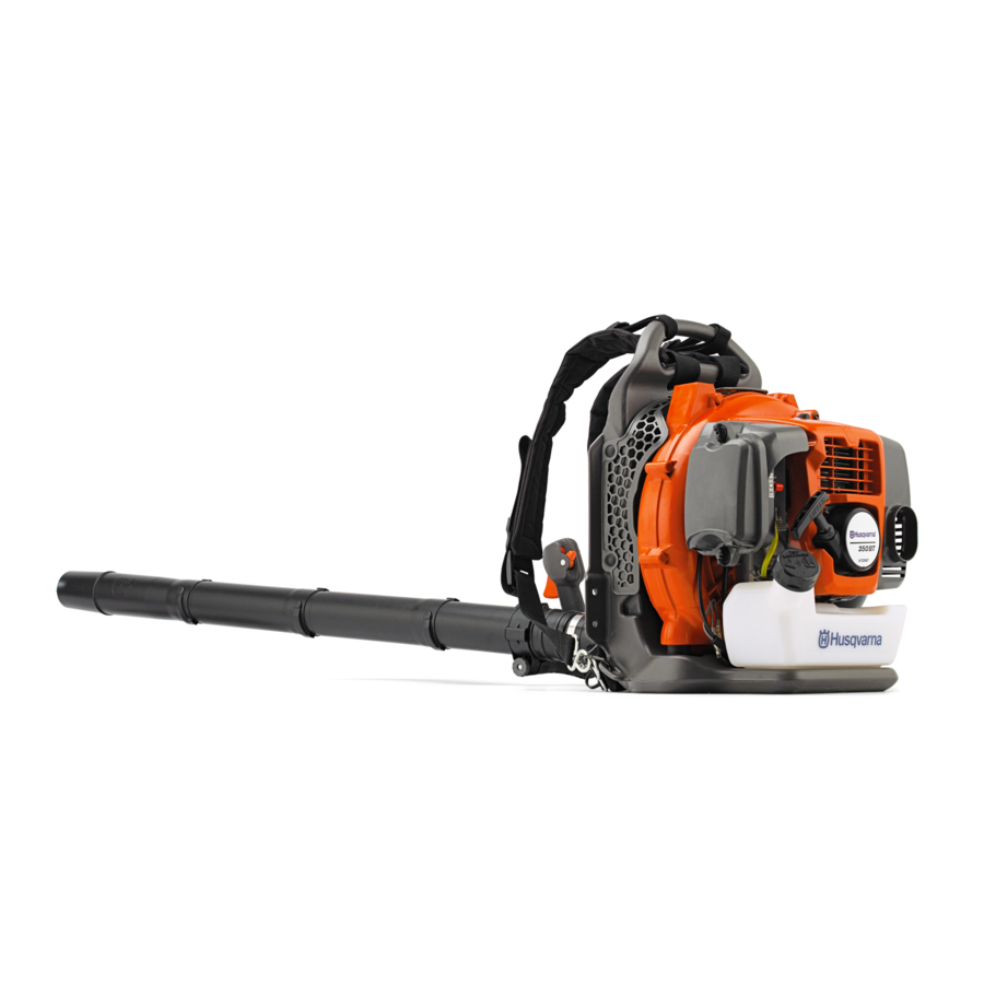 Husqvarna 350BT Operator's Manual