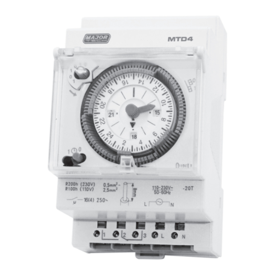 Major tech MTD4 Instruction Manual