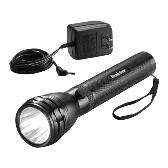 Brookstone LED Flashlight User Manual