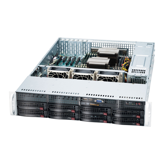 Supero SUPERSERVER 6027R-72RFT+ User Manual