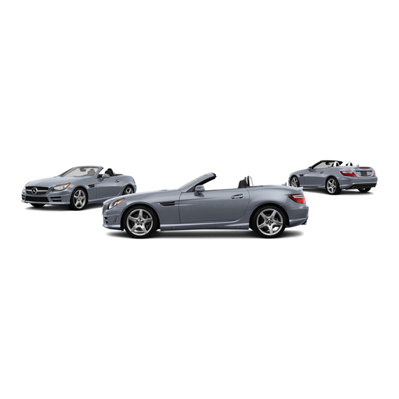 Mercedes-Benz SLK Operator's Manual