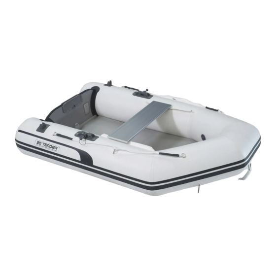 3D Tender TWA290 Owner's Manual