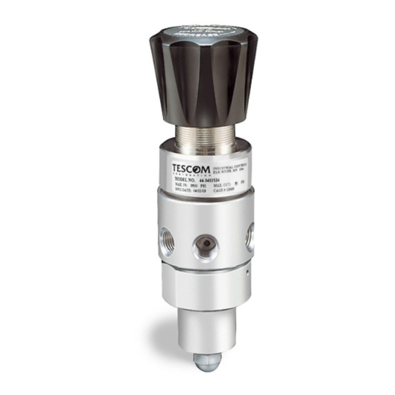 Tescom 44-3400 Series Instructions For Use Manual