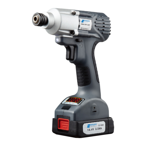 Delta Regis ESB4-SXI Series Impact Driver Manuals