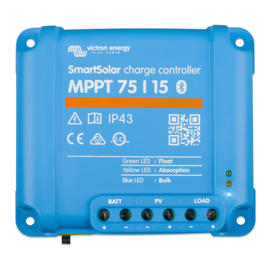 Victron energy MPPT 75/10 Manual