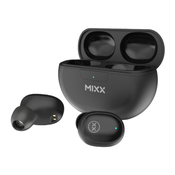 Mixx StreamBuds Lynk How-To Manual