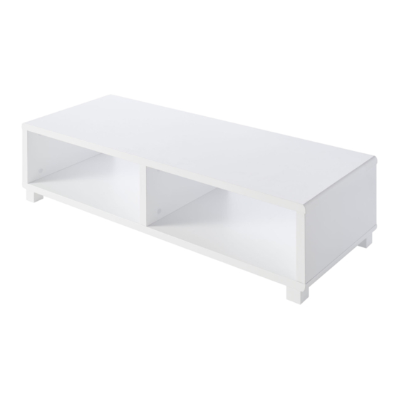 Mocka Essentials Coffee Table Assembly Instructions