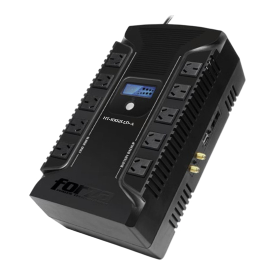 Forza HT-752LCD-A Quick Start Manual
