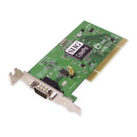 SIIG CyberPro PCI 1S Quick Installation Manual