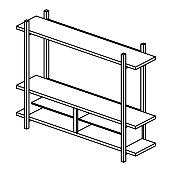 Crown Mark TACOMA ENTERTAINMENT B8280-8 Assembly Instructions