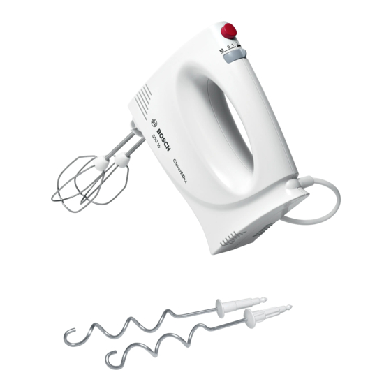 Bosch MFQ3030GB Instruction Manual